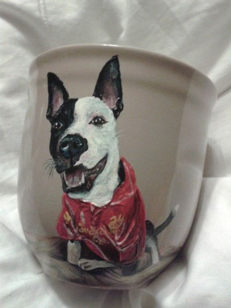 Dog on Mug