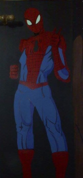 Spider Man 9 foot tall