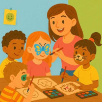 Summer Kids Club - Face Painting Class